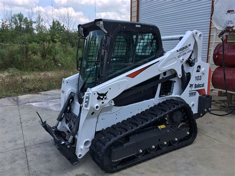 bobcat compact track loader weight|bobcat t595 lift height.